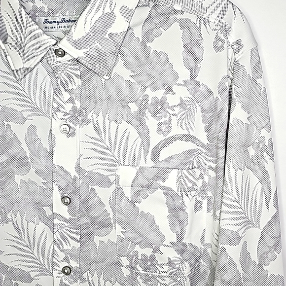 TOMMY BAHAMA ▪︎ SAN LUCIO SUMMER FRONDS ISLAND ZONE SHIRT ▪︎ SIZE L - Picture 3 of 12